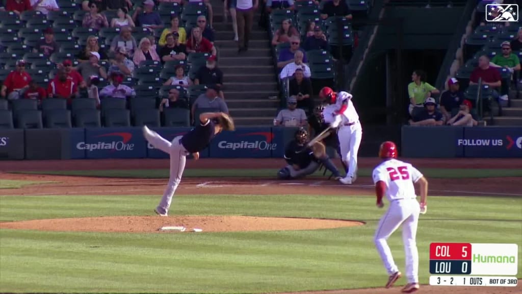 Jake Burger gets tired of hitting home runs and hits his third career  triple : r/baseball