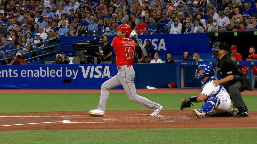 Shohei Ohtani's two-run triple