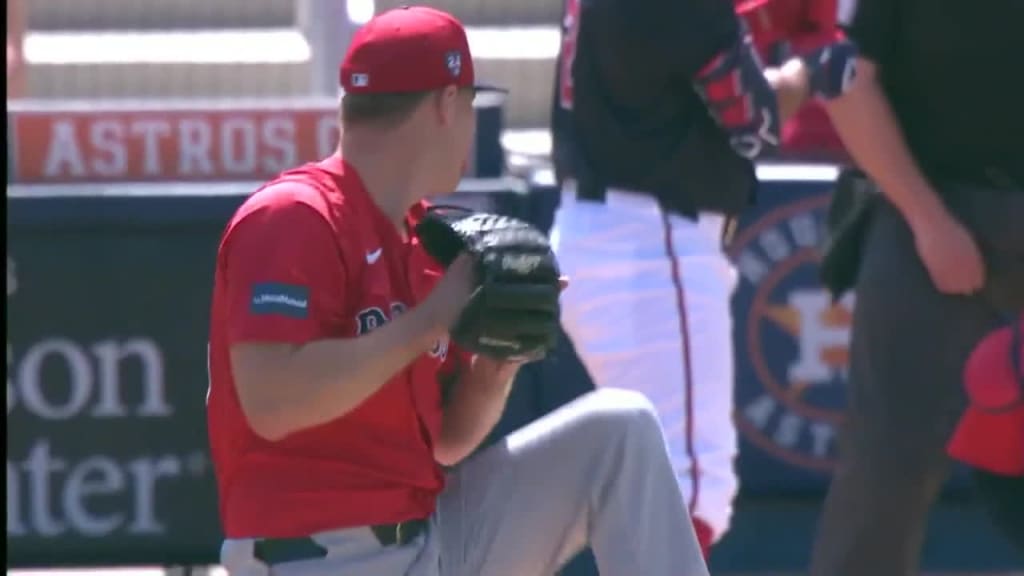 Josh Winckowski strikes out Luis García Jr. swinging 