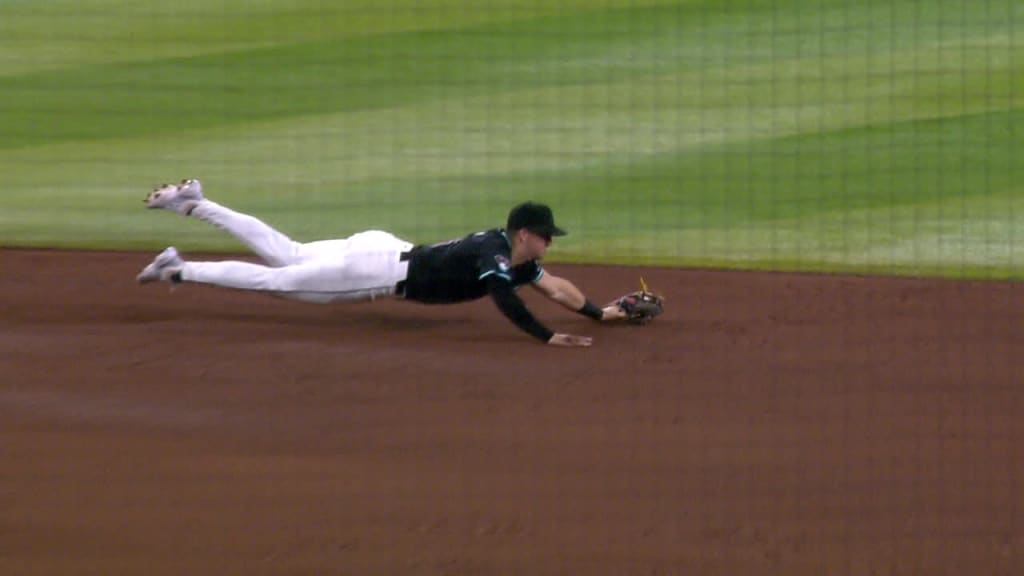 Kevin Newman's diving stop