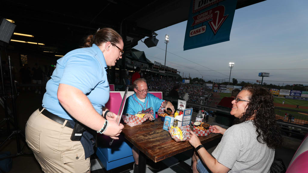 The Jersey Diners experience goes far beyond rolling out different uniforms. On nights when the alternate identity is in use, TD Bank Ballpark draws fans from all over the Garden State with classic oldies music, diner food concessions and replica diner booths. (Photo Credit: New York Yankees)