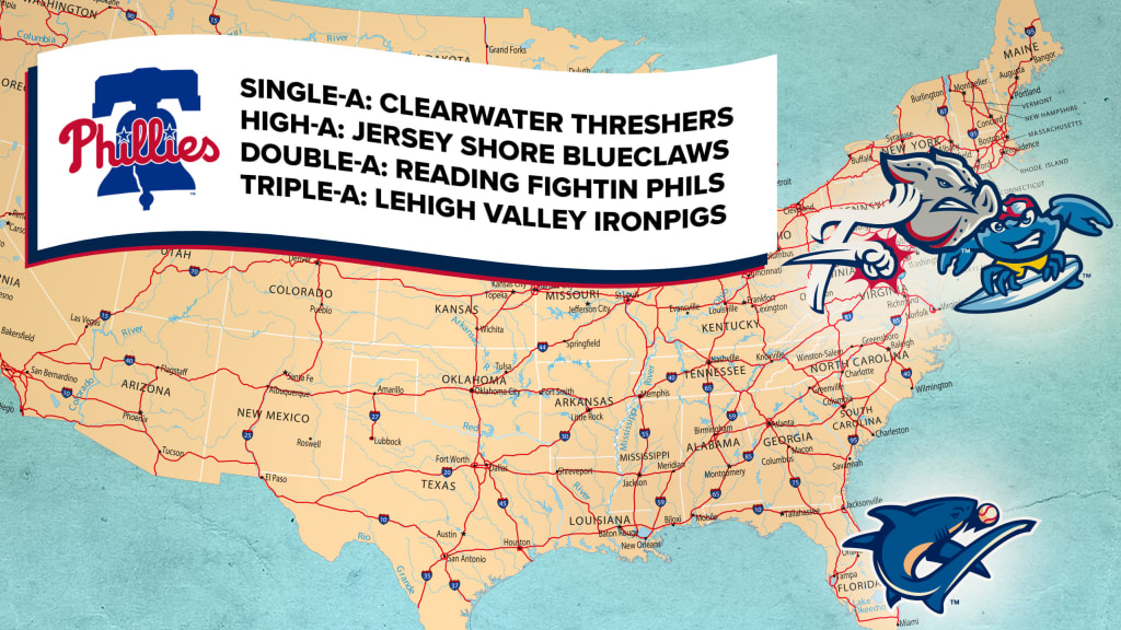 mlb teams by state map