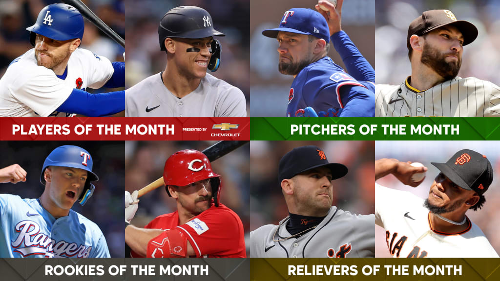 MLB Players of the Month for May 2023