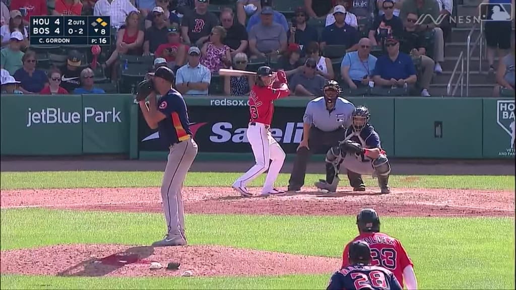 Astros' Colton Gordon Sees First Action in Team Israel Uniform