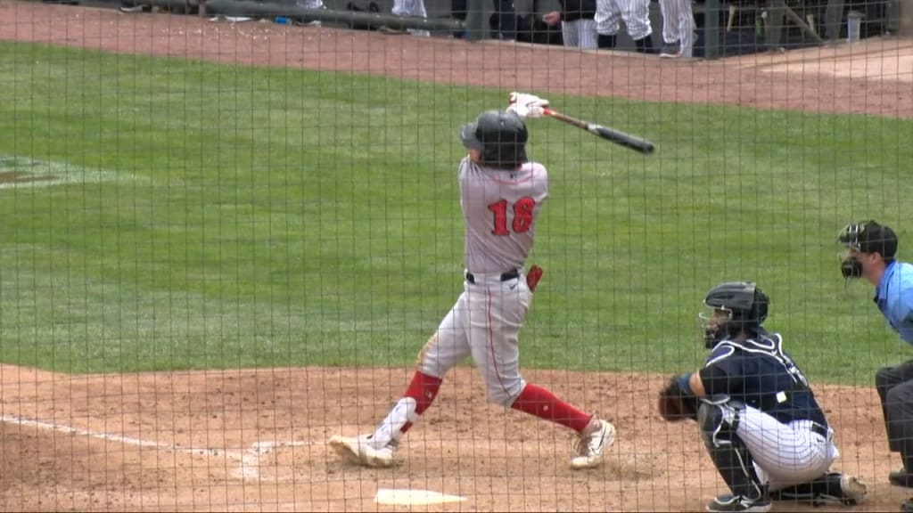 Watch Red Sox prospect Marcelo Mayer record his first professional hit