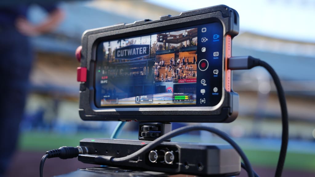 Fans watching the broadcast will be able to see exactly which shots were filmed on an iPhone.