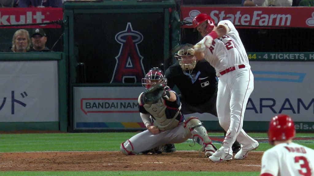 Trout on tying DiMaggio with 361st career home run: 'It means a lot