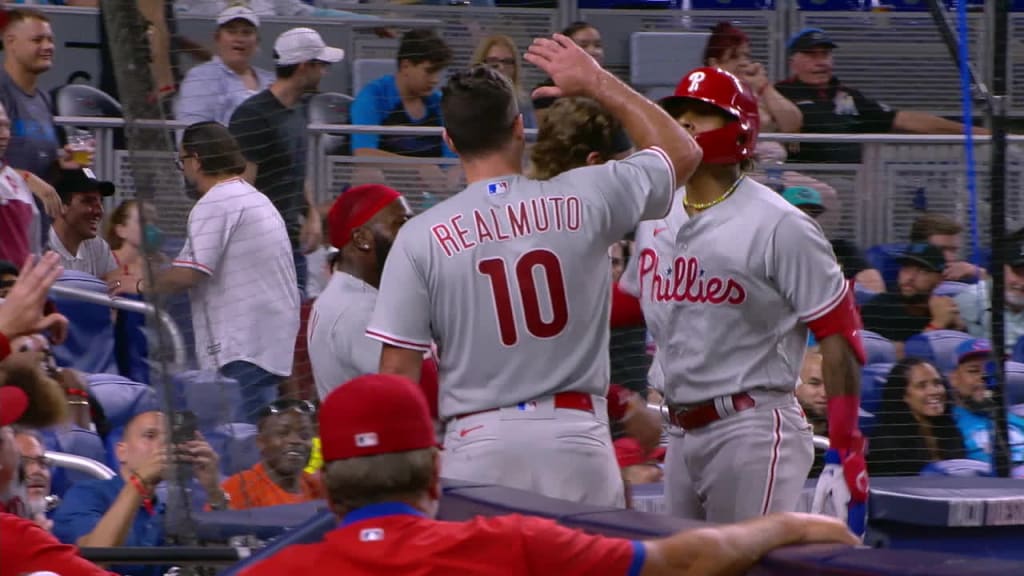 Phillies hitter Cristian Pache shares the emotions behind his exuberant  celebration following key home run