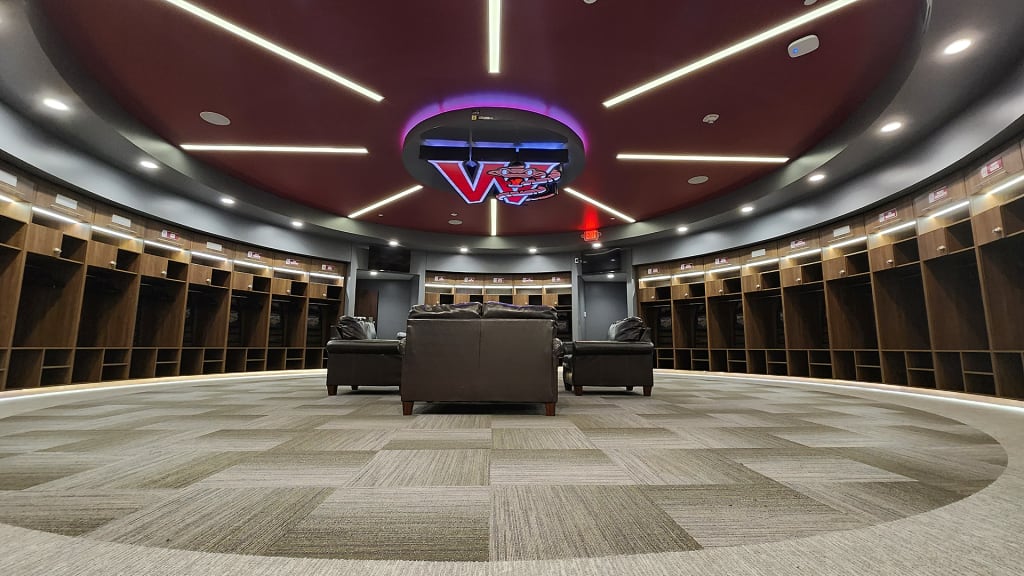 The Timber Rattlers' renovated clubhouse