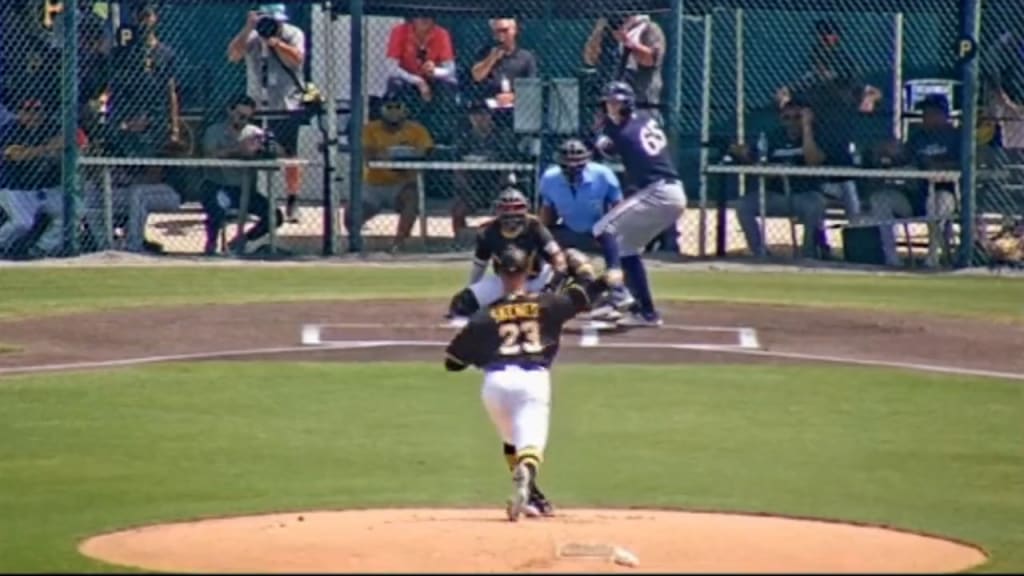 Paul Skenes' first pro inning