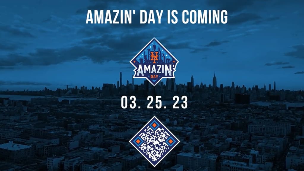 Who's excited for Amazin' Day on March 25th?! 🙋🏼‍♀️ I'm ready to rep my @ mets pride in NYC 🧡💙 Don't forget to wear your hat and learn more…