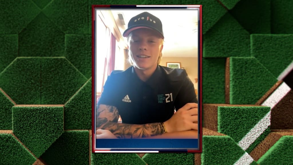 Max Clark ahead of the MLB Draft