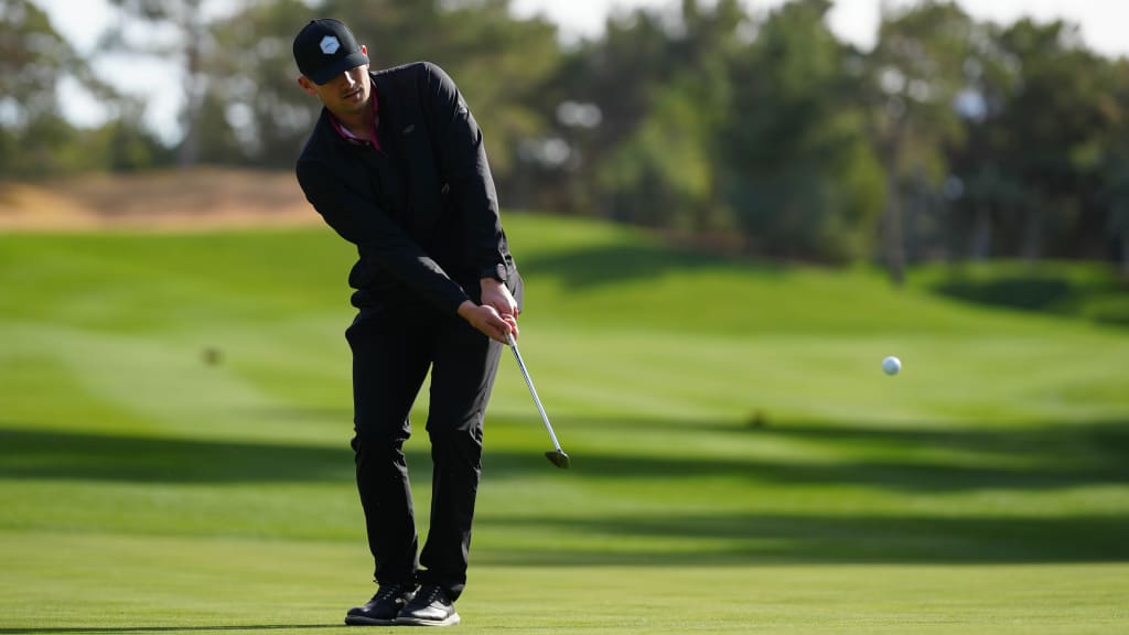 “Any time you can get together, even if you’re obviously not playing ball, but just to celebrate the years guys have had, it’s always a great honor," the Braves' Austin Riley said. (Photo by Daniel Shirey/MLB Photos via Getty Images)