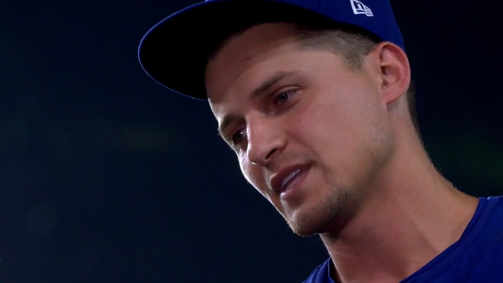 Corey Seager talks his home run, game-winning relay