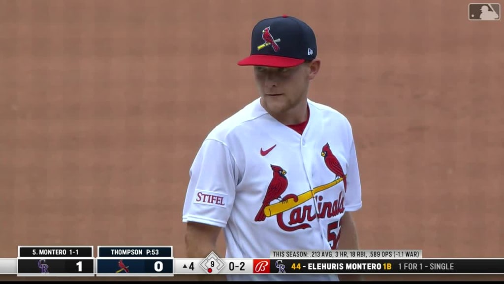 St. Louis Cardinals left fielder Jon Jay slides into the wall as