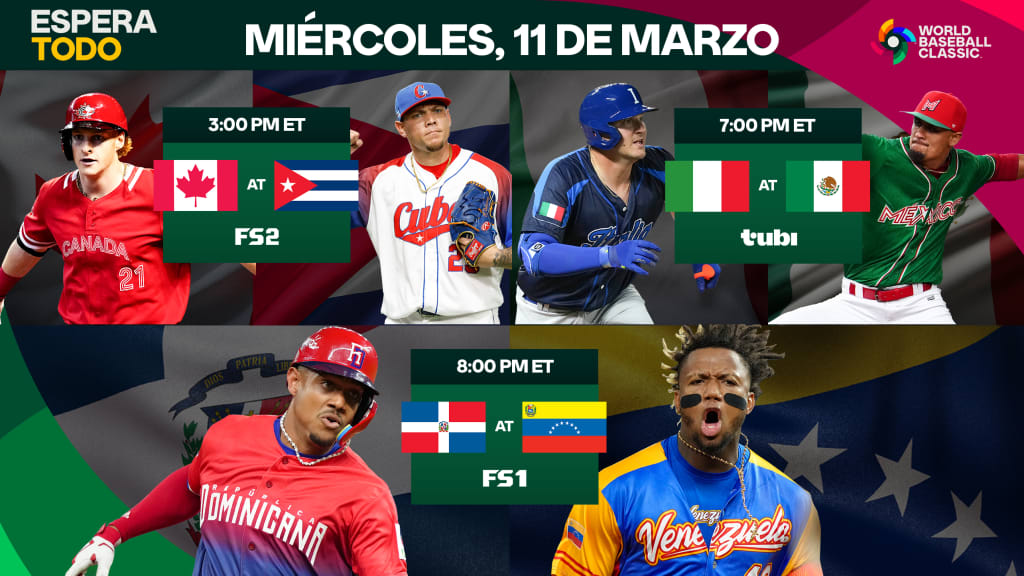 EN VIVO: Mira los juegos del Clásico Mundial
