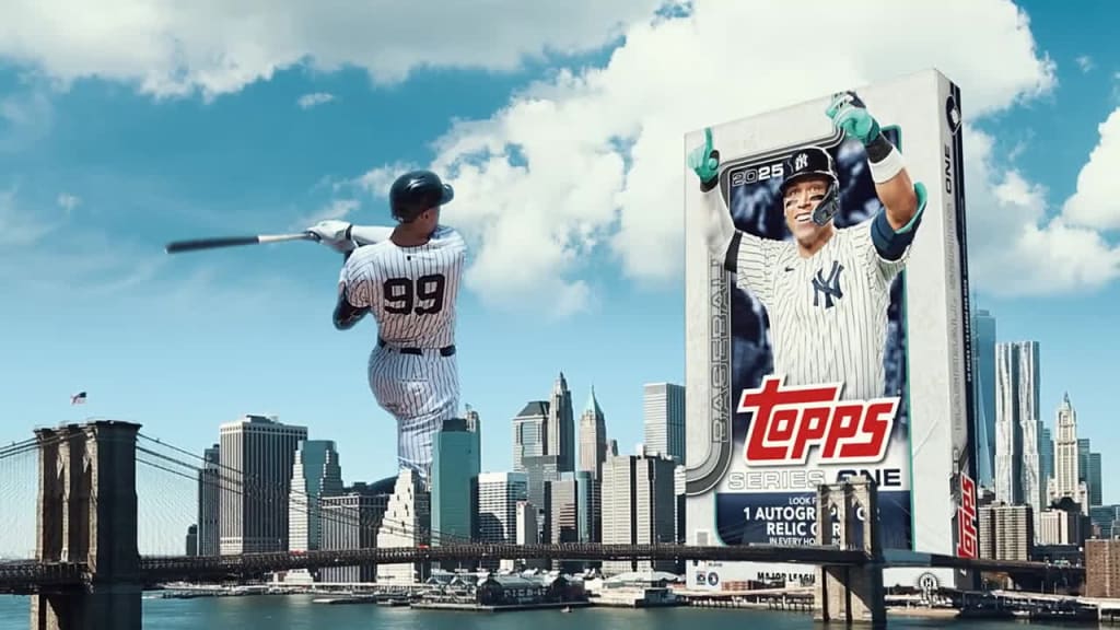 2025 Topps Series 1 design inspired by NYC subway