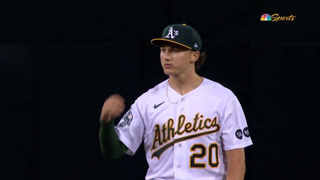 Gelof starts key double play