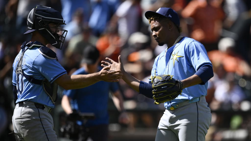 Edwin Uceta closes out the Rays' 2-0 shutout