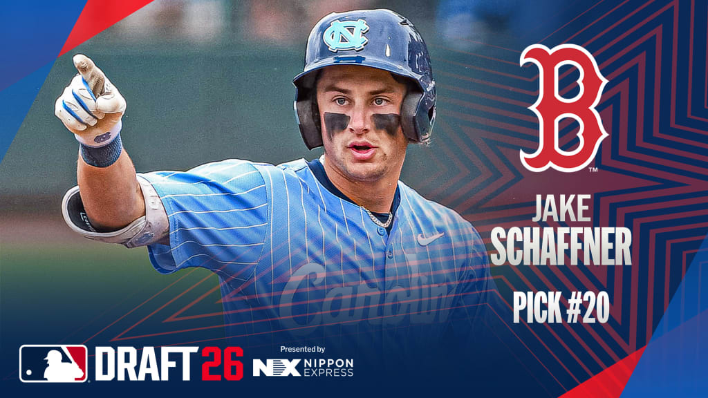 Red Sox select UNC shortstop Jake Schaffner at 20, OF Hull at 67