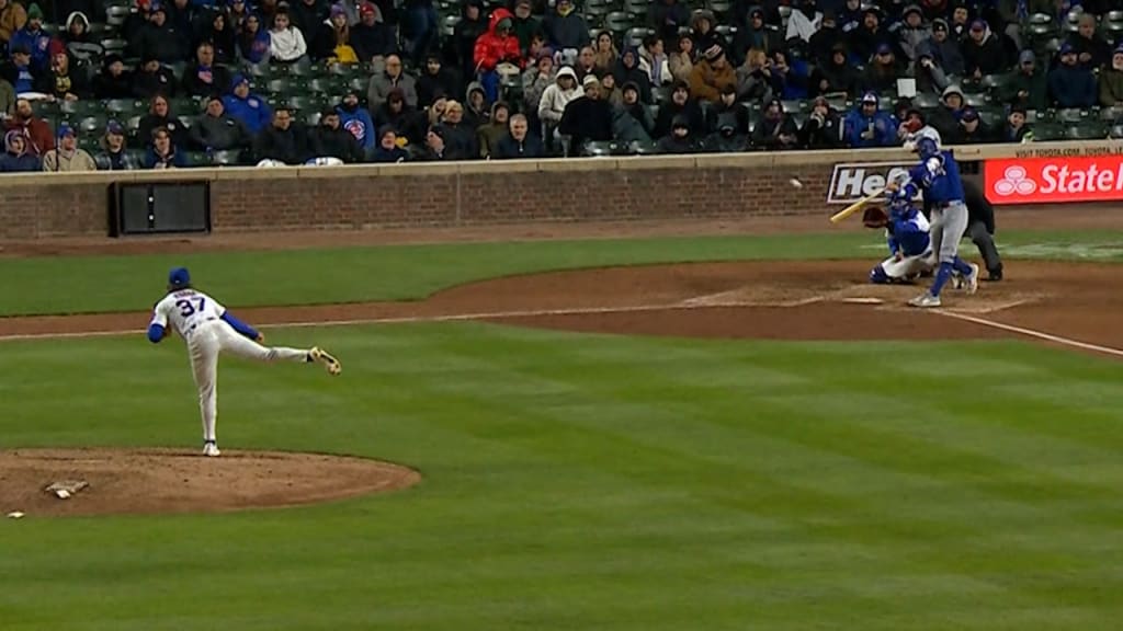 Josh Jung's first triple of the season