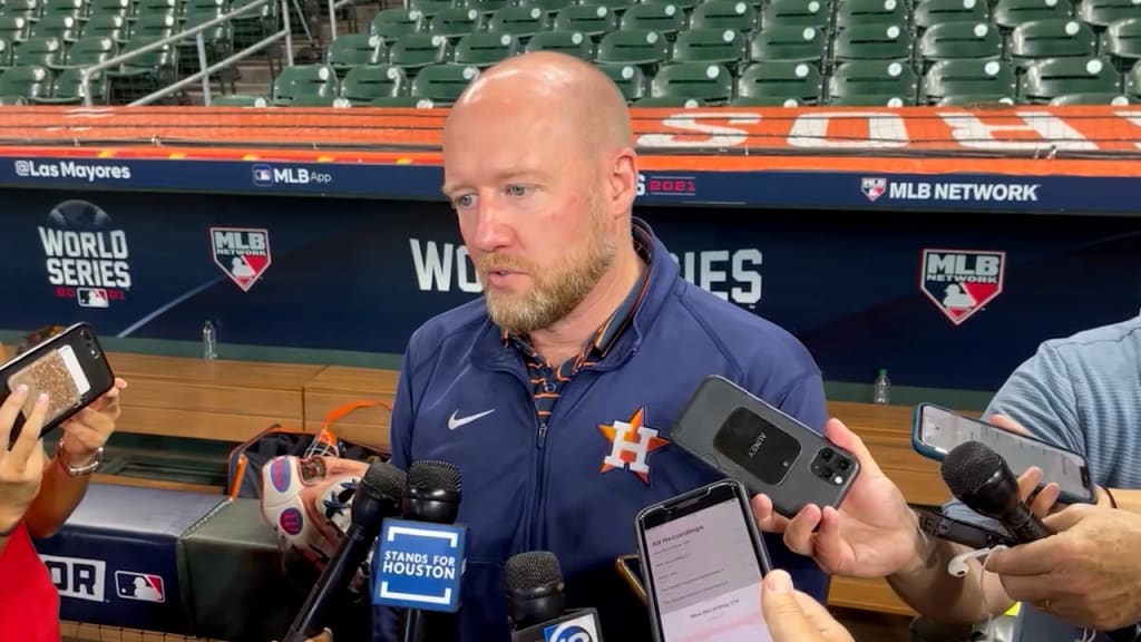 Astros, James Click part ways