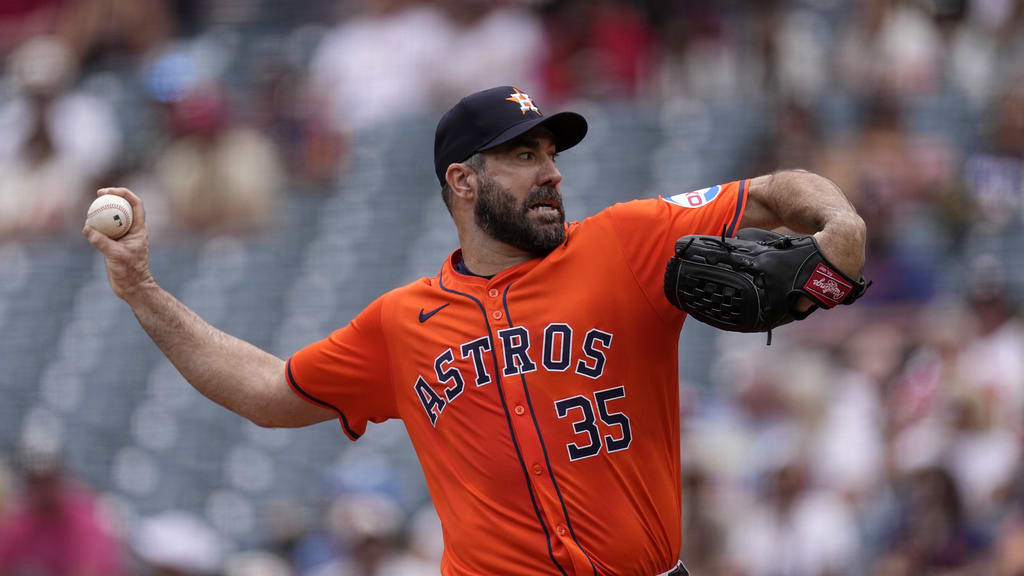 Justin Verlander's three strikeouts versus Angels
