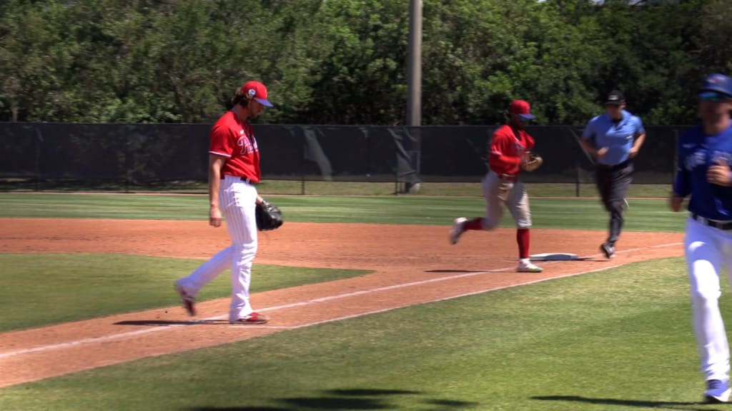 Aaron Nola talks spring outing