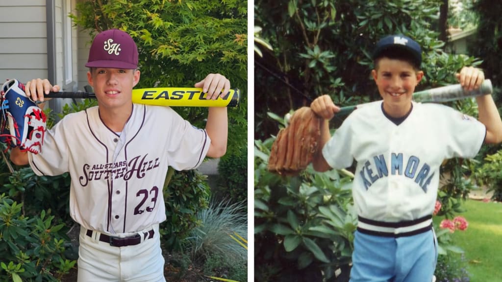 Justin Stolmeier (right) and Easton Stolmeier (left)