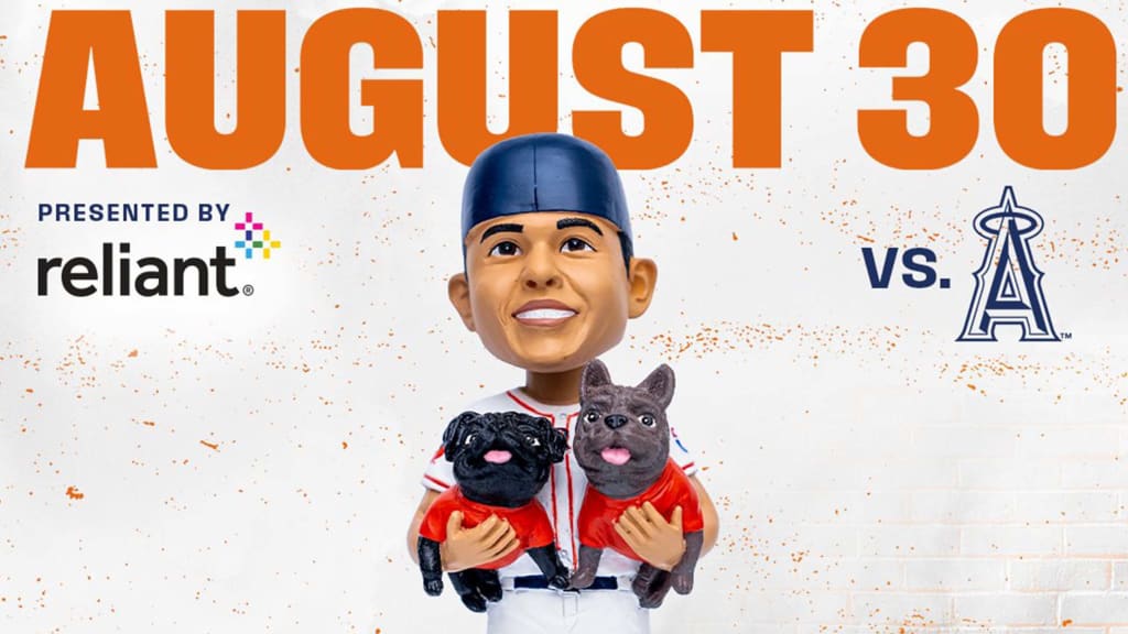 Mauricio Dubón & Dogs ボブルヘッド Mauricio Dubón's dogs get bobblehead for Dog Day at Daikin Park