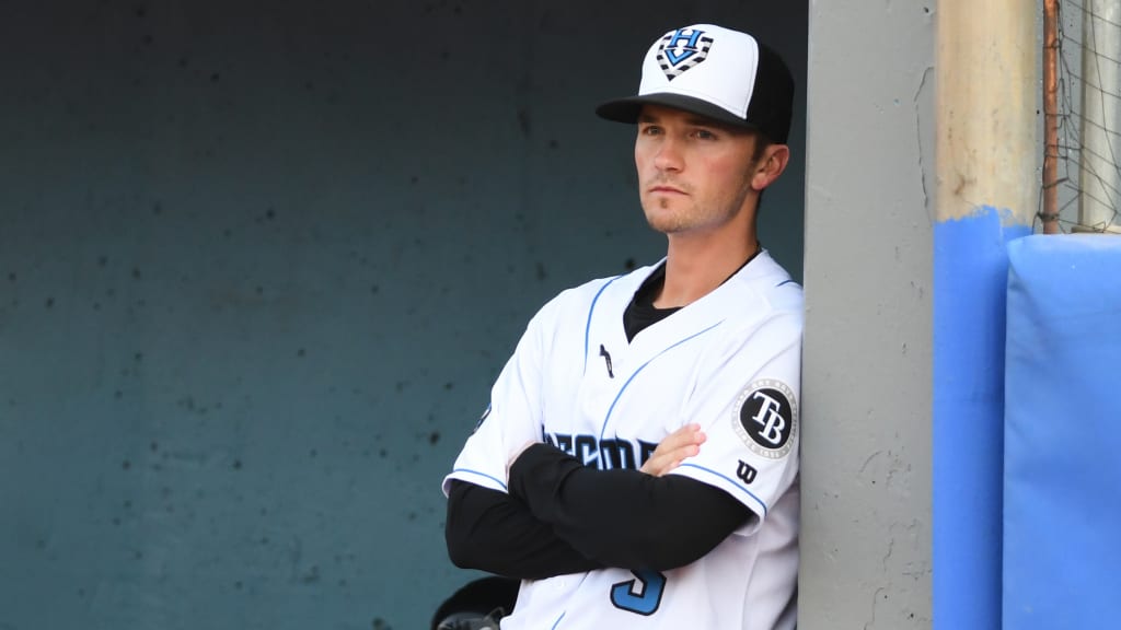 Blake Butera was hired in 2018 at 25 years old to manage the Rays' Hudson Valley affiliate. (AP)