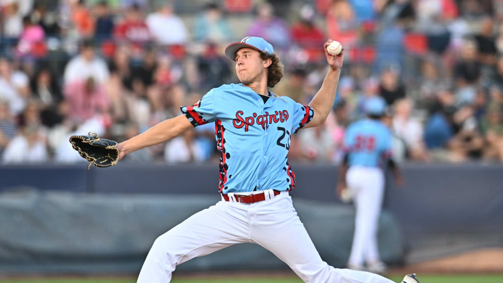 Prospect hits the ground running in first big league camp