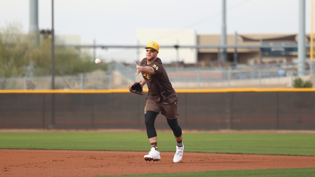 Sheets' thump leads San Diego's options at 1B/DH vs. righties