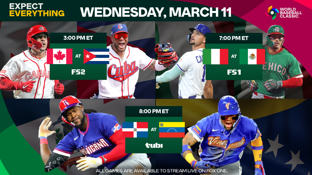 Watch 2026 World Baseball Classic games live
