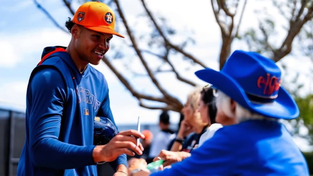 Jan Mingus at Spring Training