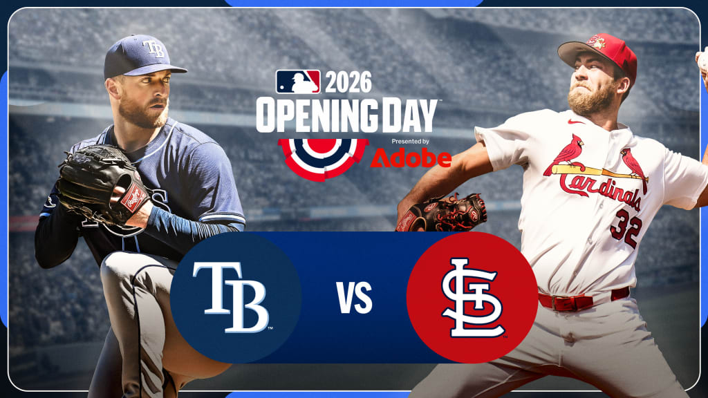 Start of a new era for Rays, Cards (Thursday, 4:15 p.m. ET)