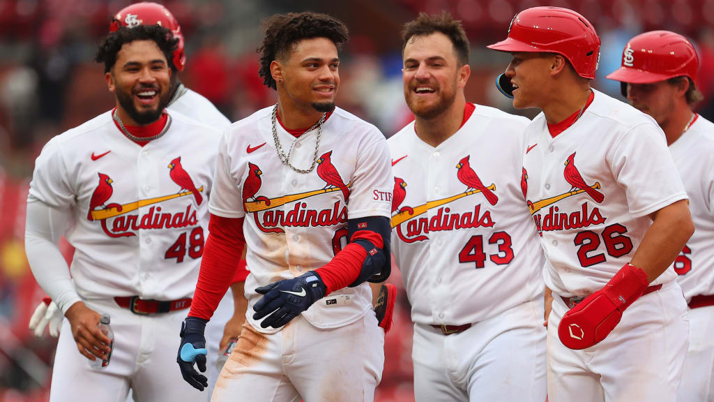 Which Cardinals are cracking 100 OPS+ this season?