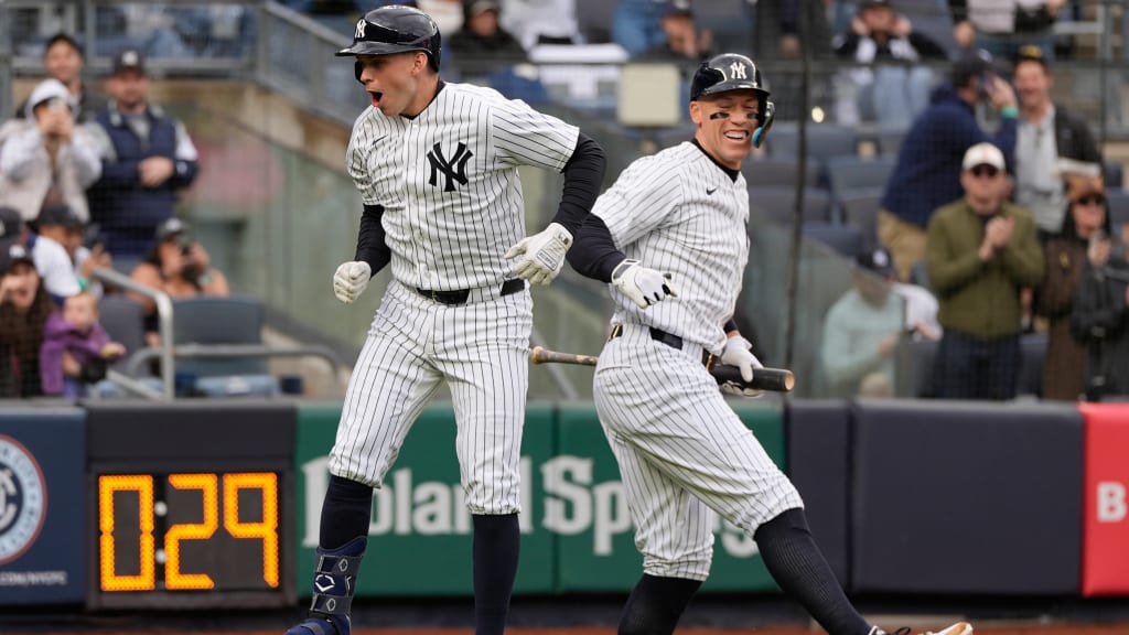 Rice, Judge power Yankees to series sweep