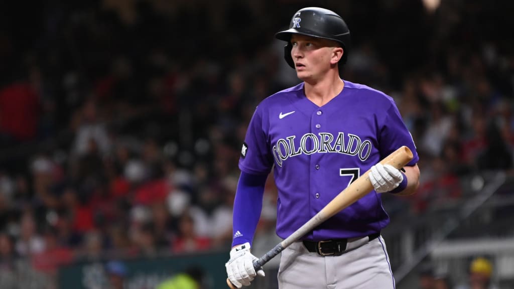 MLB.com editorial image for Colorado Rockies: The key for Rumfield's rookie success? Sticking with his daily 'visio...