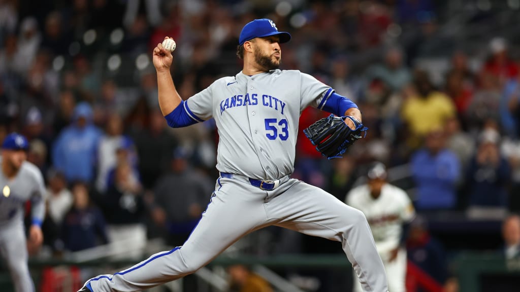 MLB.com editorial image for Kansas City Royals: Estévez out for season with shoulder surgery after unsuccessful rehab