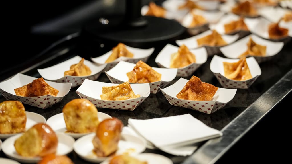 Monkey bread and brat rangoon