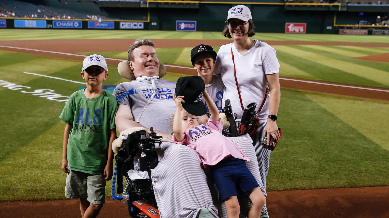 Lou Gehrig Day 2023 in Chase Field. What an awesome night in Phoenix 