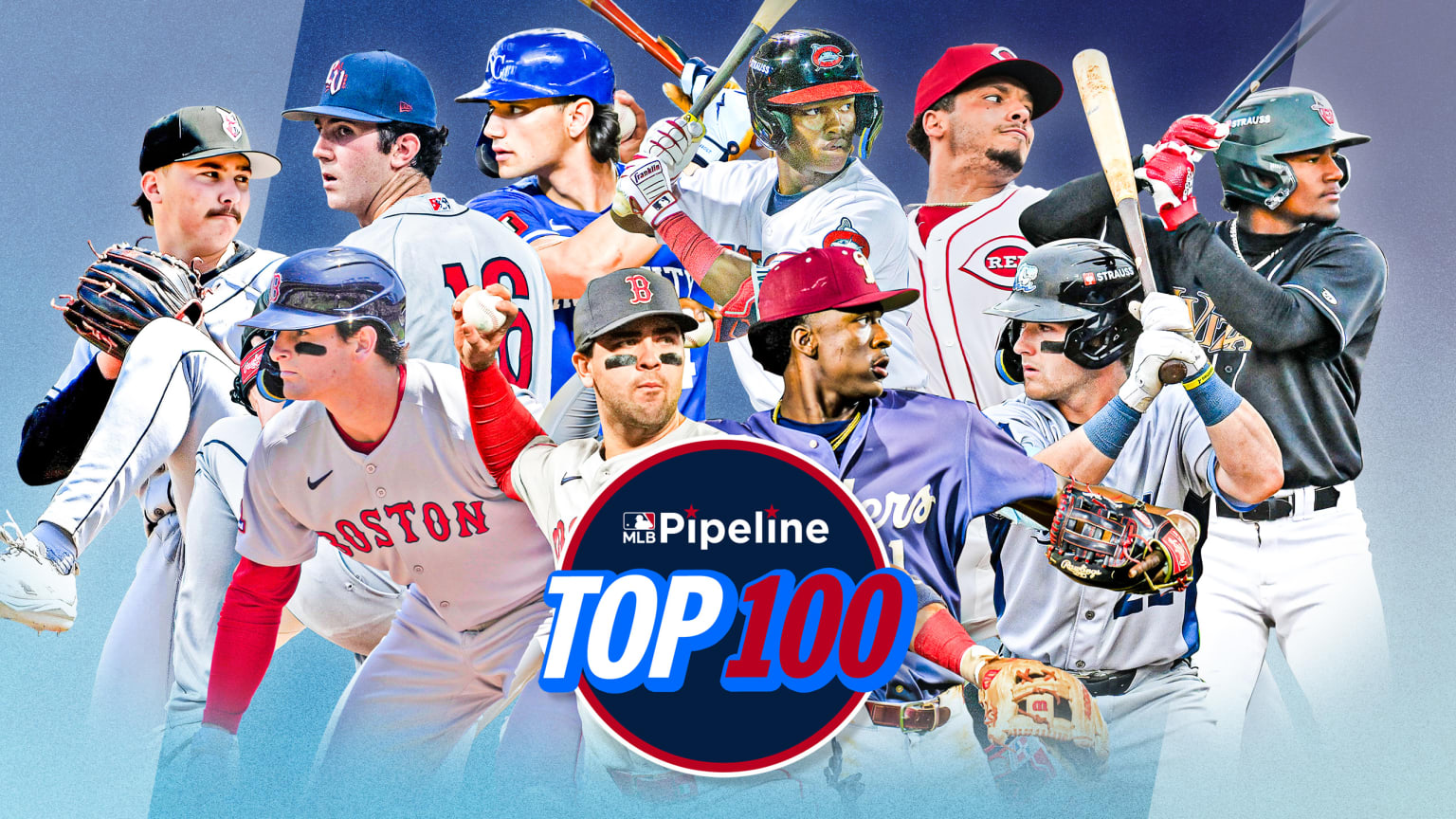 10 of the top prospects on MLB Pipeline's updated list