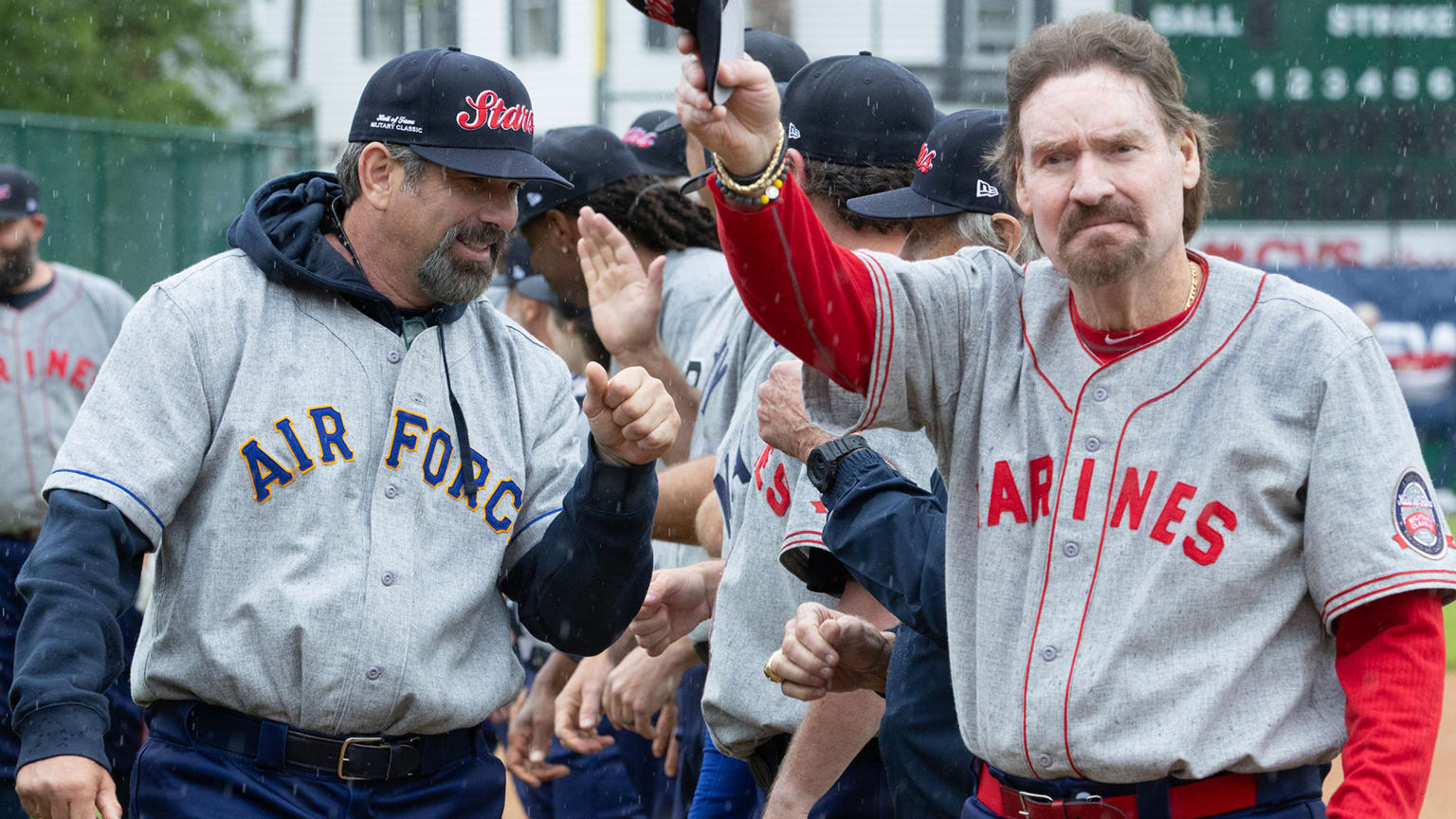 Todd Helton and Wade Boggs