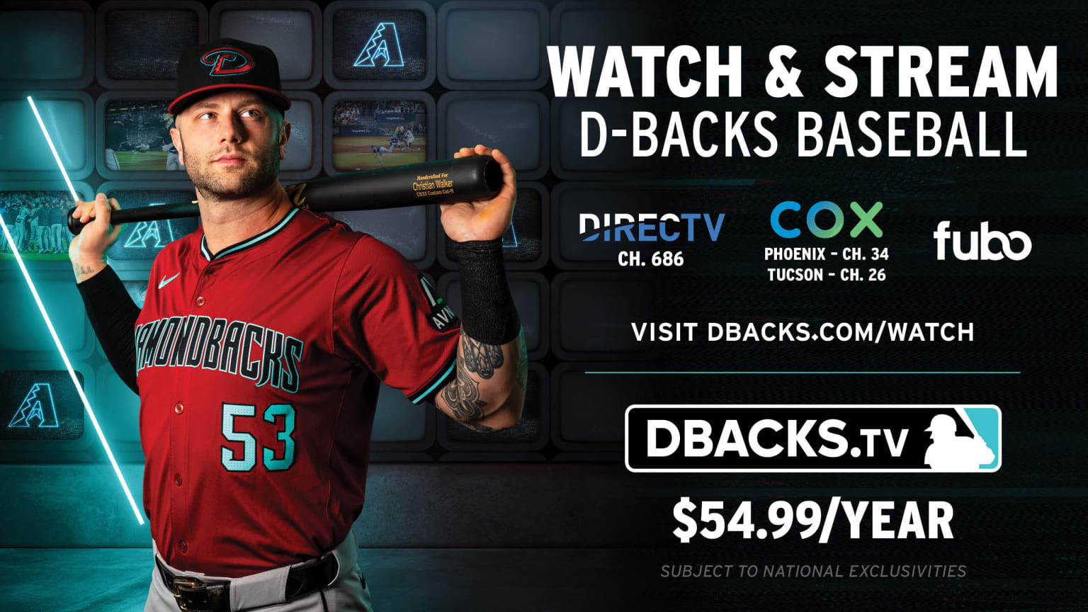 D-backs Games: How to Watch | Arizona Diamondbacks