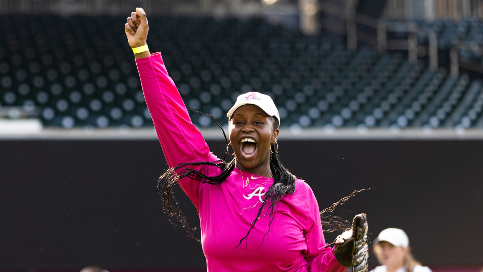 Women's Baseball Clinic Atlanta Braves