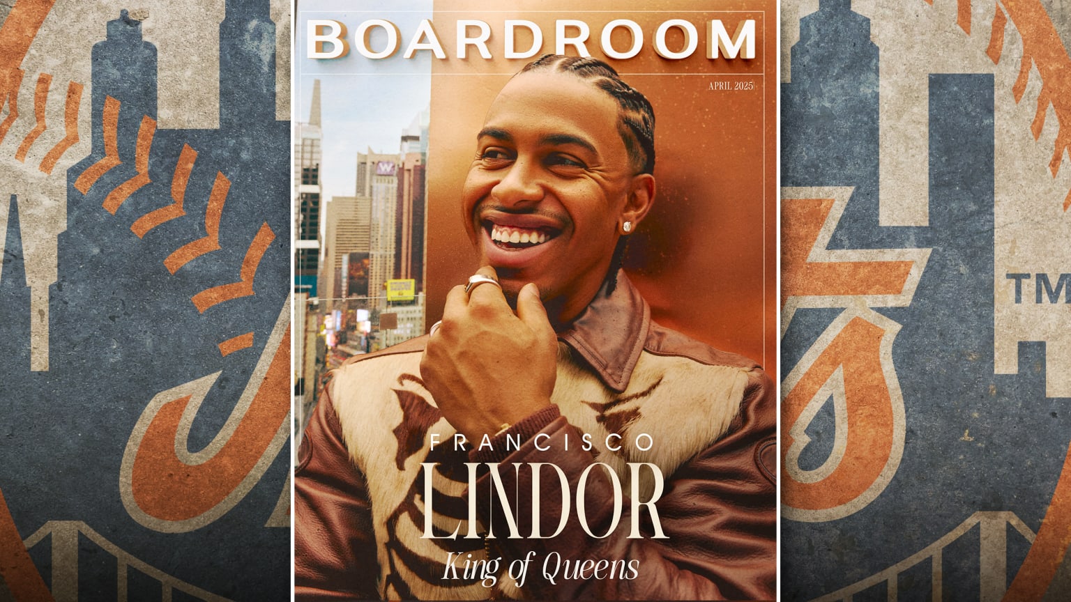 Francisco Lindor featured on the cover of Boardroom magazine