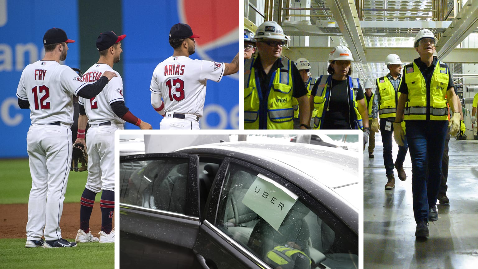 Ballplayers tend to deflect when asked by Uber drivers what they do for a living