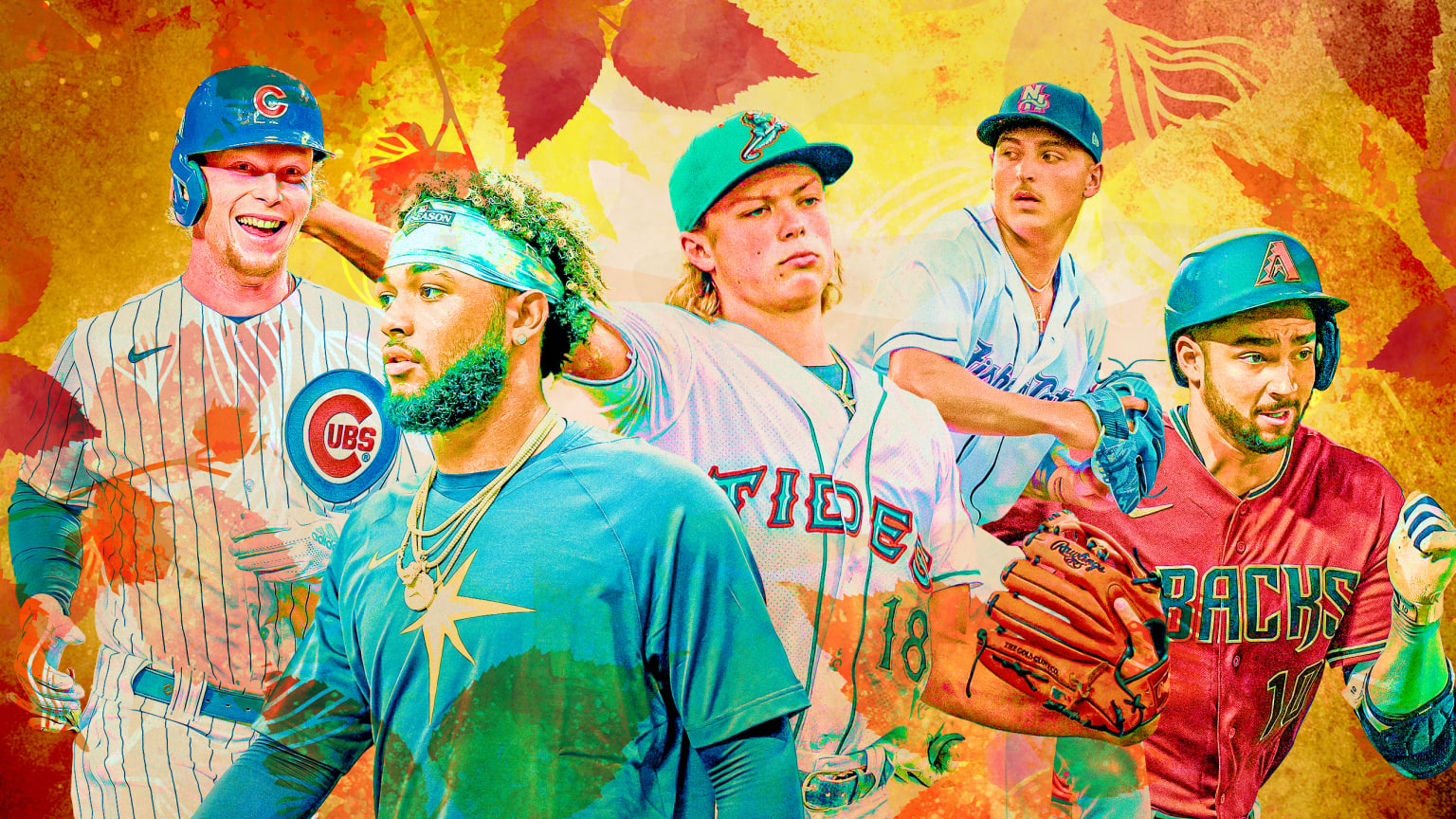 A photo illustration of five prospects