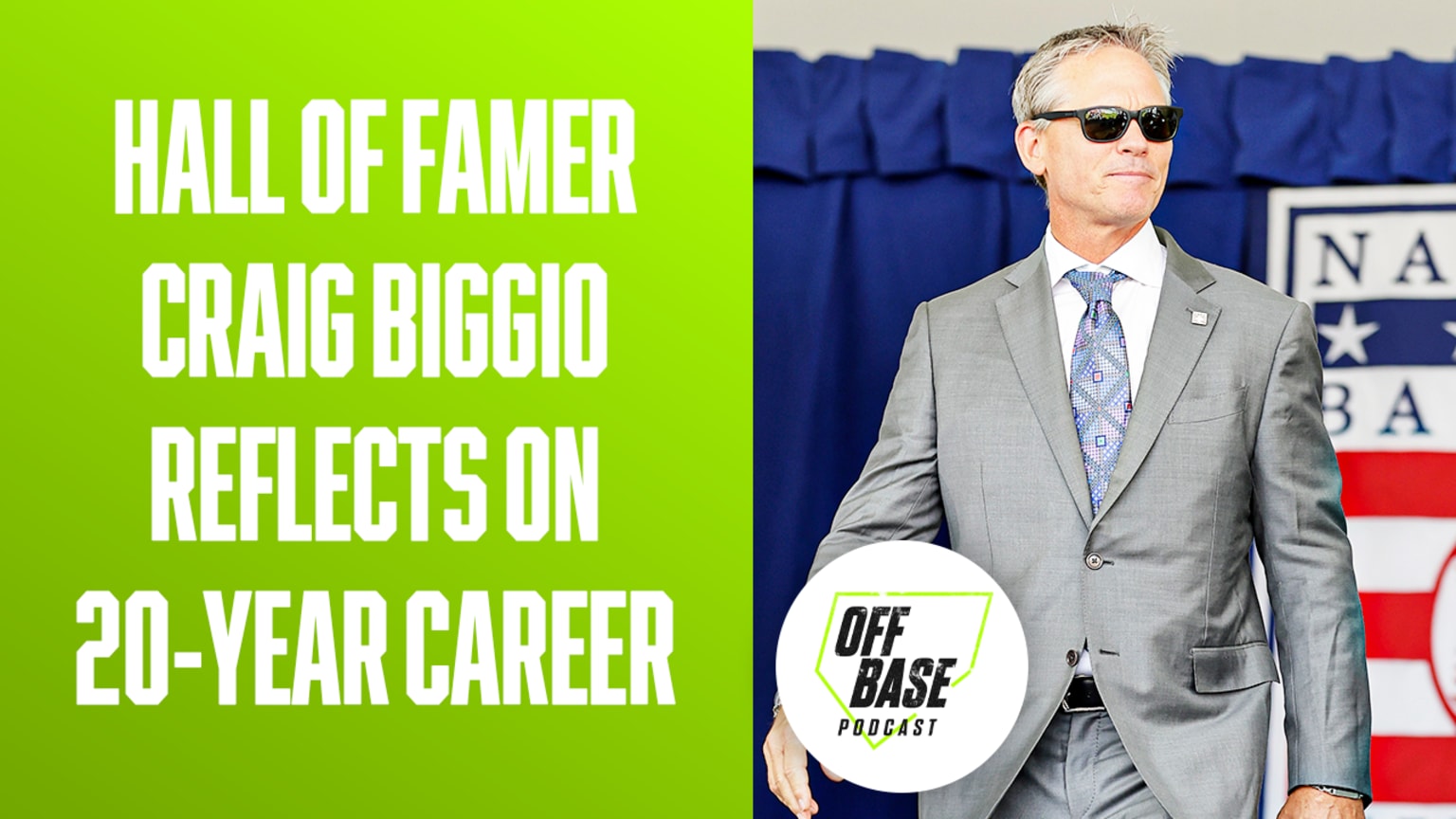 Craig Biggio reflects on his 20-year career on the Off Base Podcast